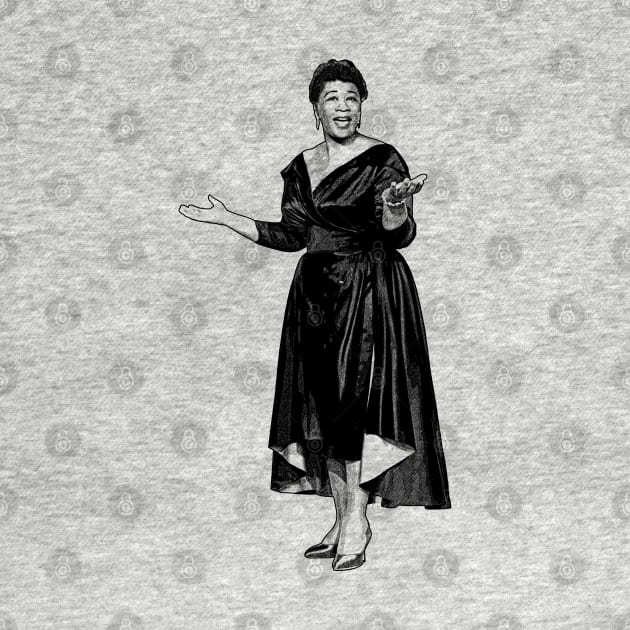 Ella Fitzgerald by Tina Rogers Arts